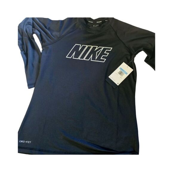 Nike Women Size M Swim Top Long Sleeve DriFit NWT - Picture 1 of 5